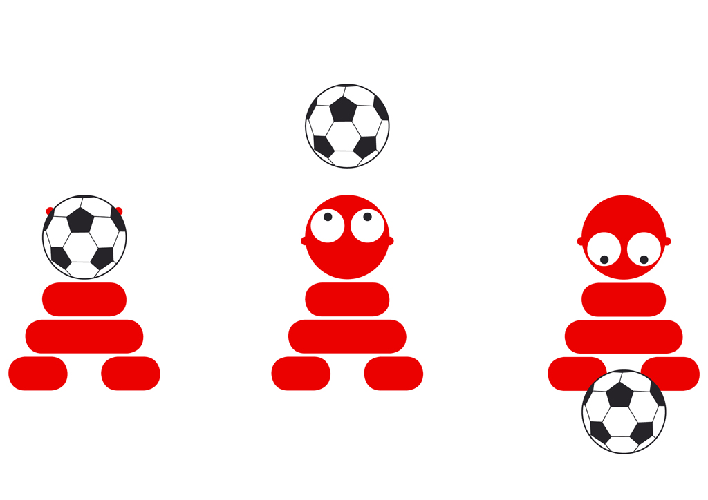 Panáček Amigotchi - fotbal